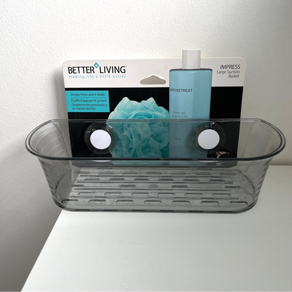 Better Living Impress Large Suction Basket